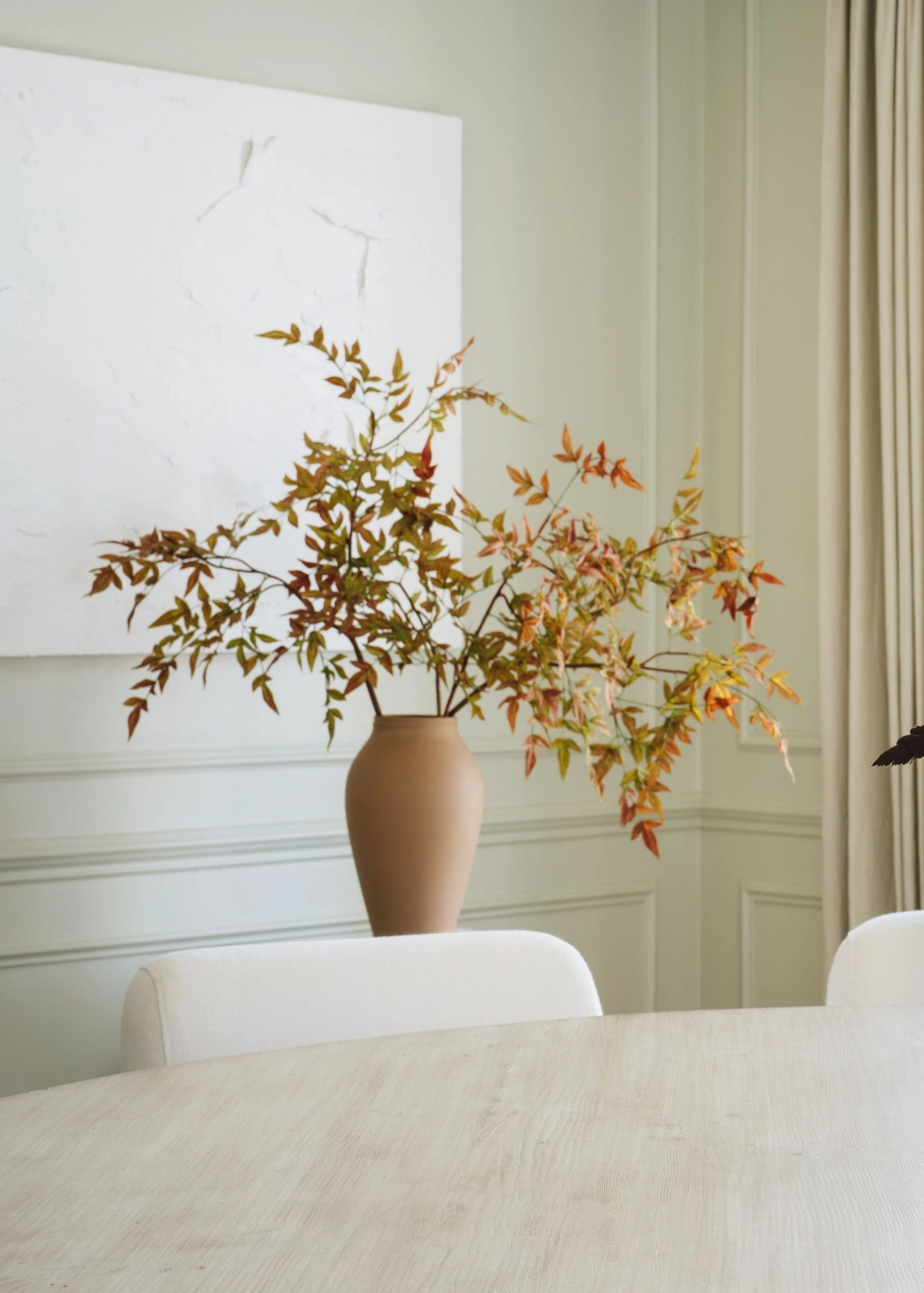 Artificial Nandina Leaf Branch - 39" 4 Artificial Nandina Leaf Branch - 39" - Image 4