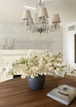 Faux Cherry Blossom In Cream White - 44" -Afloral Sales Store 1cherryshelby scaled