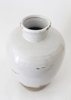 Afloral Distressed Ceramic Large Jug Vase - 14.75" 5 Afloral Distressed Ceramic Large Jug Vase - 14.75" -Afloral Sales Store 3A4A0590