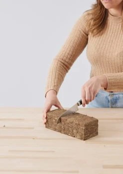 Reusable All Natural Agra-Wool Natural Floral Foam Brick - 8.5" -Afloral Sales Store AGRA WOOL 108 scaled