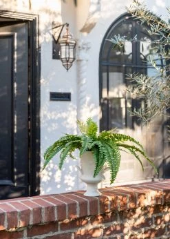 UV Treated Indoor/Outdoor Hanging Boston Fern Plant - 23" 7 UV Treated Indoor/Outdoor Hanging Boston Fern Plant - 23" -Afloral Sales Store Afloral Fake Outdoor Boston Fern scaled