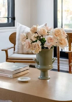 Real Touch Rose In Cream Peach - 20" -Afloral Sales Store Afloral Fake Rose in Cream Peach scaled