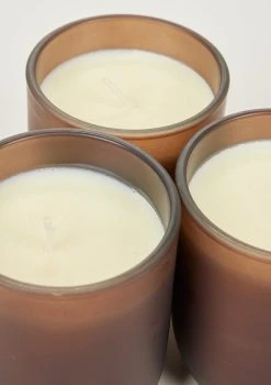 Box Set Of 3 Woodfire Scented Candles 6 Box Set Of 3 Woodfire Scented Candles -Afloral Sales Store Closeup of Woodfire Scented Candles