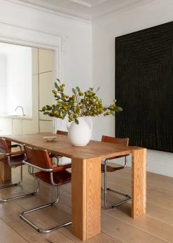 Artificial Pear Branch - 30" 7 Artificial Pear Branch - 30" -Afloral Sales Store Fake Pear Branches in Clay Vase