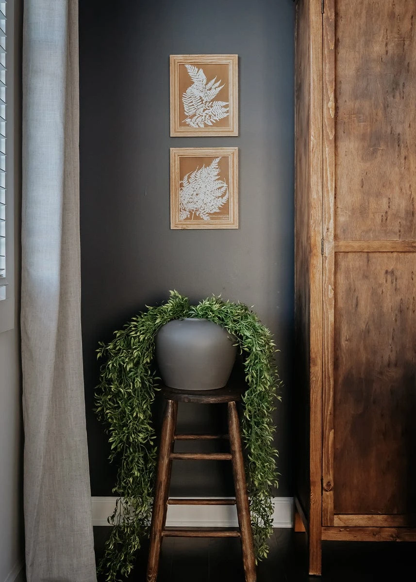 Natural Touch Ruscus Hanging Branch - 50" 3 Natural Touch Ruscus Hanging Branch - 50" - Image 3