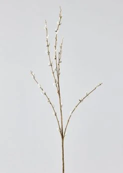 Artificial Pussy Willow Branch - 46"