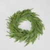 UV Treated Indoor/Outdoor Faux Cedar Wreath - 24"