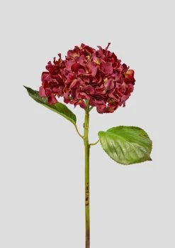 Red Real Touch Hydrangea - 18"