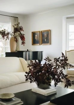 Plum Fake Cimicifuga Ramosa Leaves - 31" -Afloral Sales Store david scaled